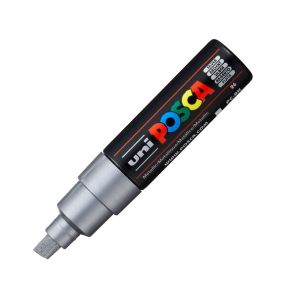PLUMON POSCA 8K PLATEADO (8.0MM)