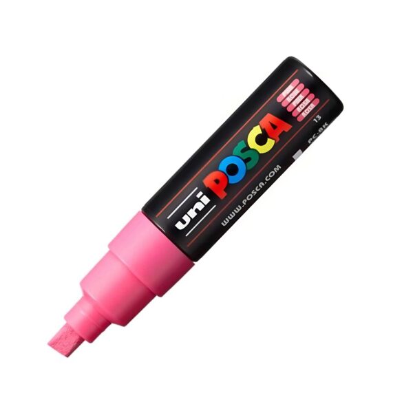 PLUMON POSCA 8K ROSADO (8.0MM)