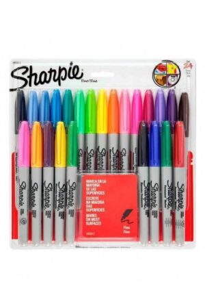 PLUMON SHARPIE ESTX24 COLORES