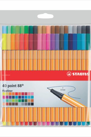 PLUMON STABILO POINT 88 ESTX40 COLORES