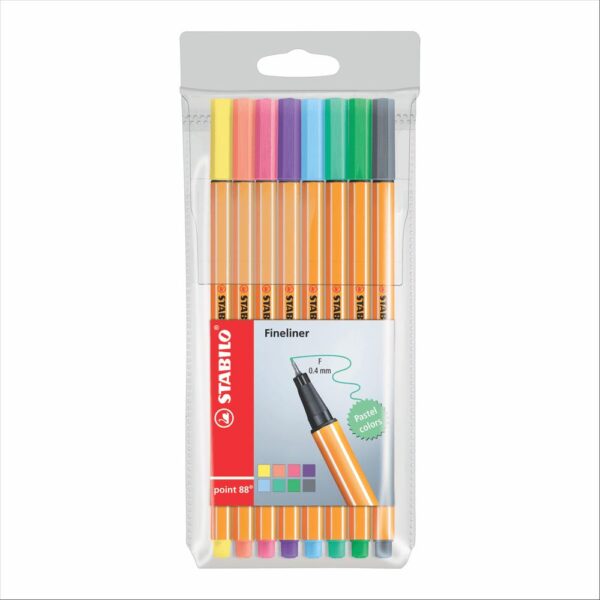 PLUMON STABILO POINT 88 ESTX8 PASTEL