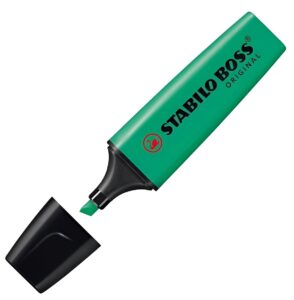 RESALTADOR STABILO BOSS 70/51 FLUORESCENTE VERDE ESMERALDA
