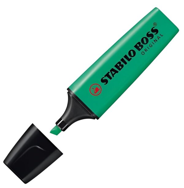 RESALTADOR STABILO BOSS 70/51 FLUORESCENTE VERDE ESMERALDA