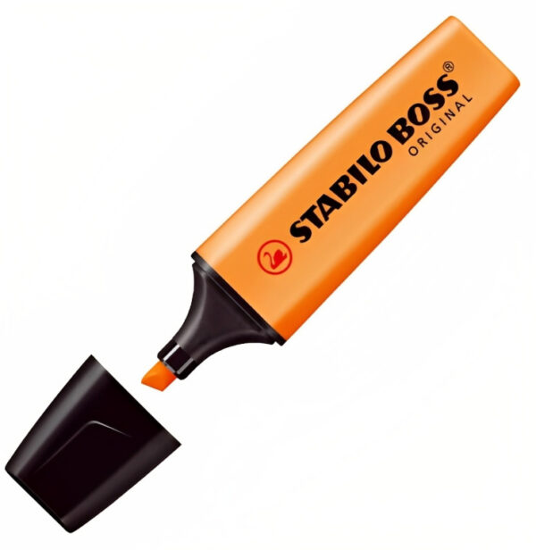 RESALTADOR STABILO BOSS 70/54 FLUORESCENTE NARANJA