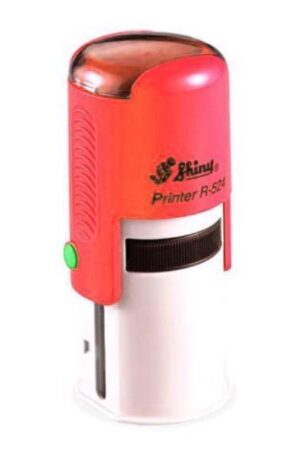 SELLO SHINY R-524 REDONDO ROJO (24MM)
