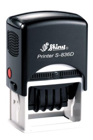 SELLO SHINY S-836D FECHADOR NEGRO (30X45MM)