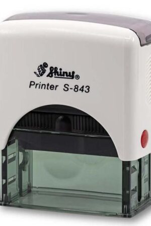 SELLO SHINY S-843 PRINTER BLANCO (18X47MM)