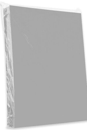TAPA PLASTIFICADA A-4 PLATA