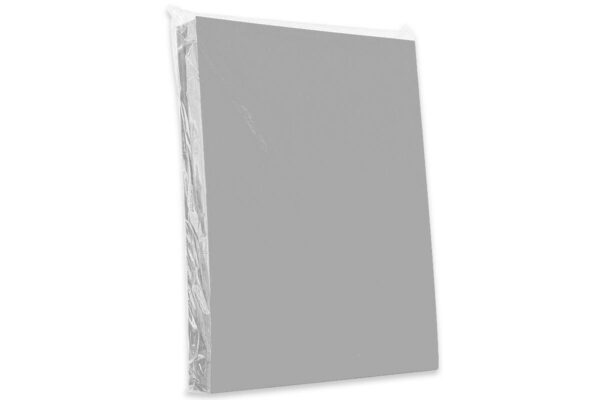 TAPA PLASTIFICADA A-4 PLATA