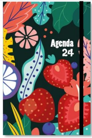AGENDA ARTESCO MUJER C/LIGA BERRIES + LAPICERO TRIMAX 35F