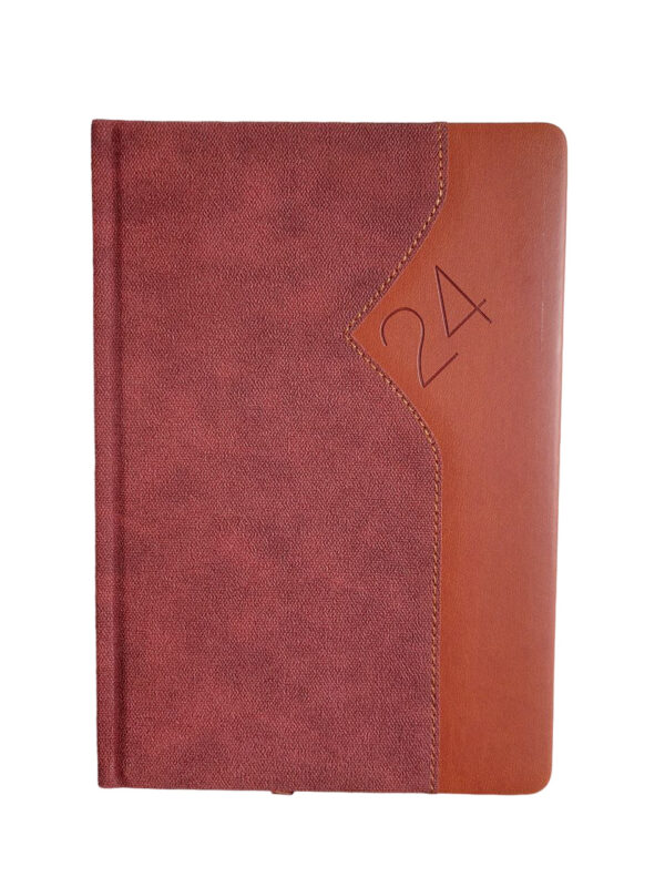 AGENDA LAYCONSA BICOLOR A-5 LADRILLO