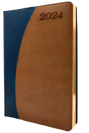 AGENDA NUTESA/KP MERCURIO A-5 AZUL/MARRON
