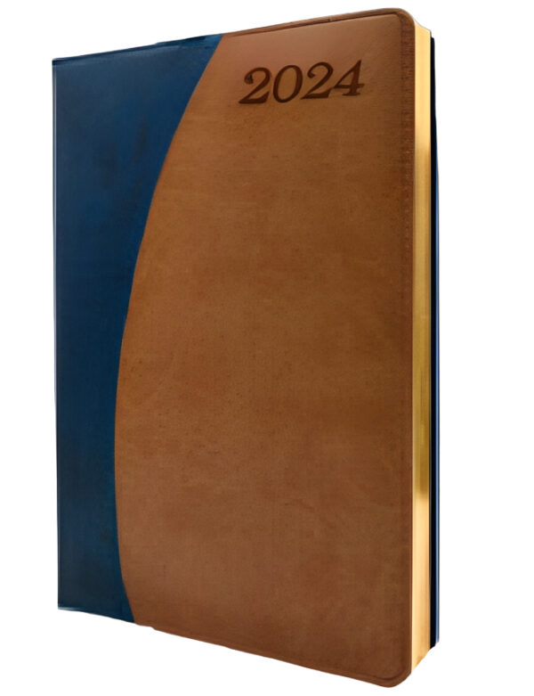 AGENDA NUTESA/KP MERCURIO A-5 AZUL/MARRON