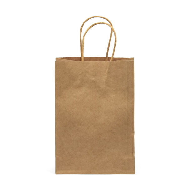 BOLSA KRAFT C/ASA TWIST 21X40X12.5CM (85GR)