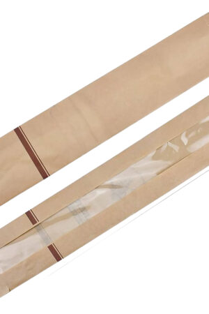 BOLSA KRAFT PARA BAGUETE 14X60CM (50GR)