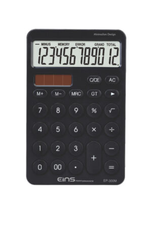 CALCULADORA EINS EP-300M BK (12 DIG)