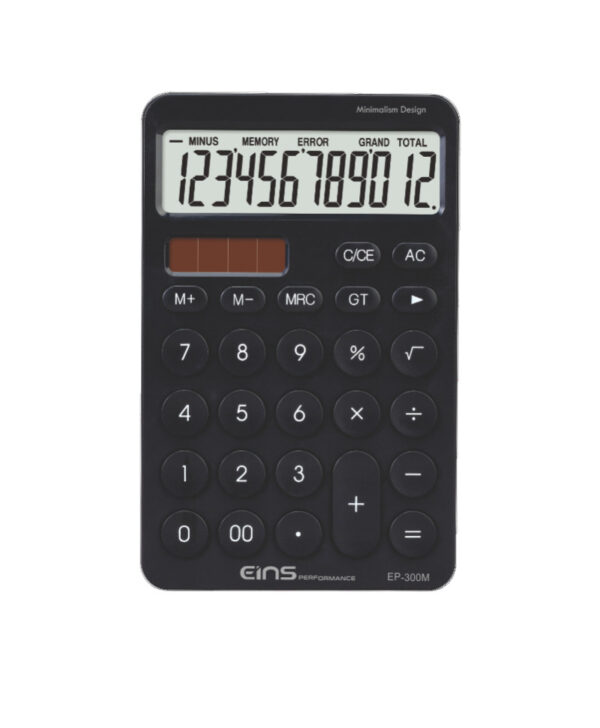 CALCULADORA EINS EP-300M BK (12 DIG)