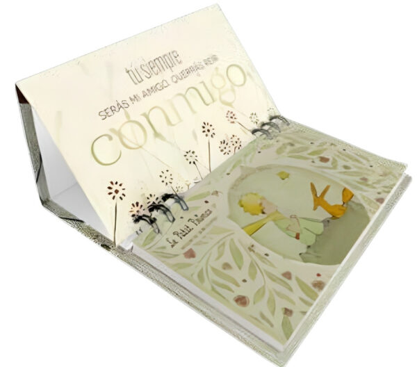CALENDARIO DG P/ESCRITORIO PRINCIPITO TAPA DURA 19X12CM