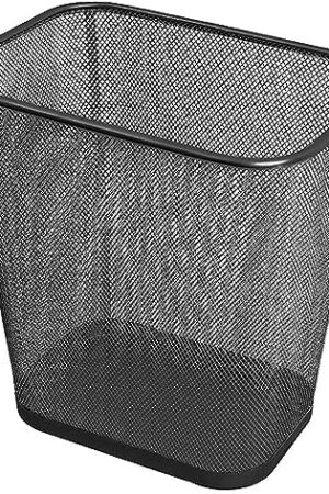 PAPELERA MALLA RECTANGULAR GRANDE (29.5X21)