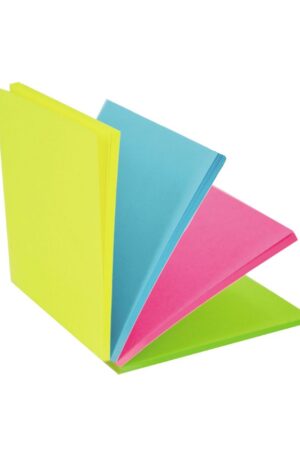POST IT STICKN 21571 COLORES NEON  3X3 4COL. (100HJS)