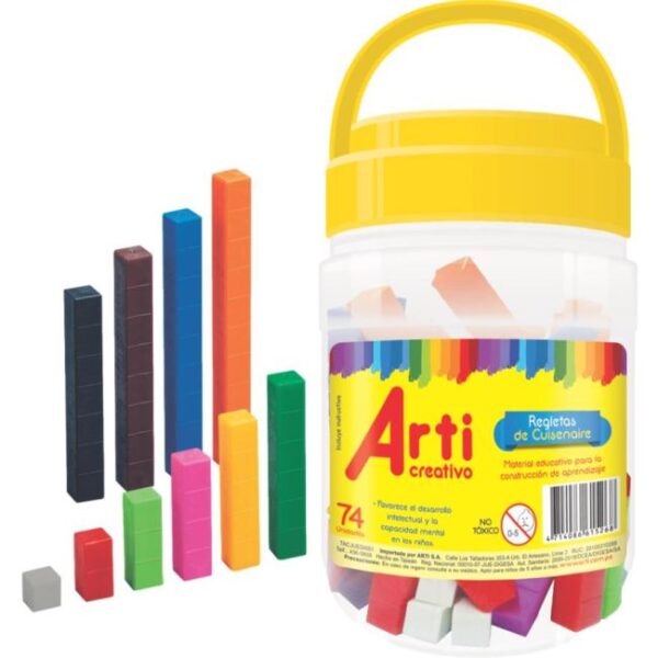 REGLETAS DE CUISENAIRE AC X74PZS