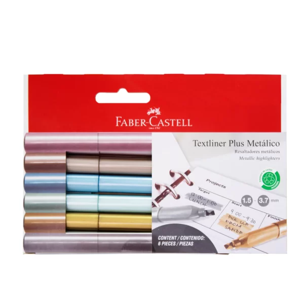 RESALTADOR FC TEXTLINER PLUS ESTX6 METALICOS