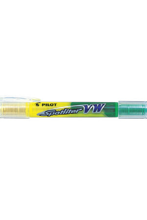 RESALTADOR PILOT DOBLE PUNTA SW-SLVW AMARILLO/VERDE