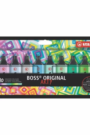 RESALTADOR STABILO BOSS ARTI ESTX10 COLORES FRIOS