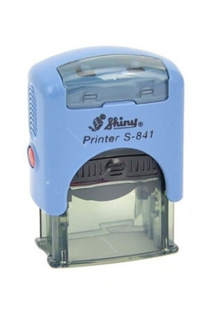 SELLO SHINY S-841 PRINTER AZUL SOLIDO (10X26MM)