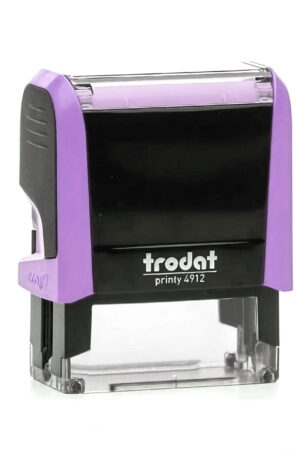 SELLO TRODAT 4912 VIOLETA PASTEL (47X18MM)