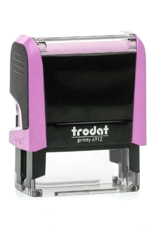 SELLO TRODAT 4912 ROSADO PASTEL (47X18MM)