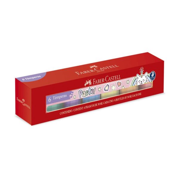 TEMPERA FC PASTEL ESTX6