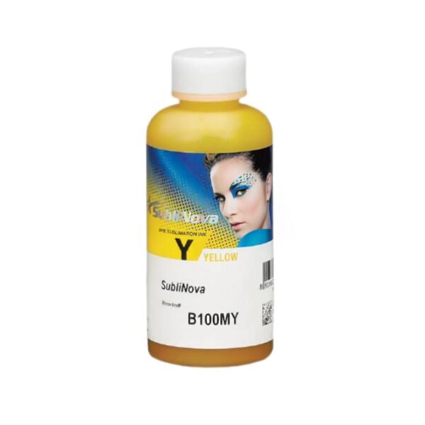 TINTA DE SUBLIMACION SUBLINOVA 100ML YELLOW